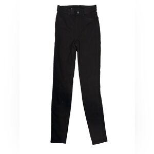 UNIQLO HEATTECH Black High Rise Skinny Jeans (Jeggings) Women’s Size XS